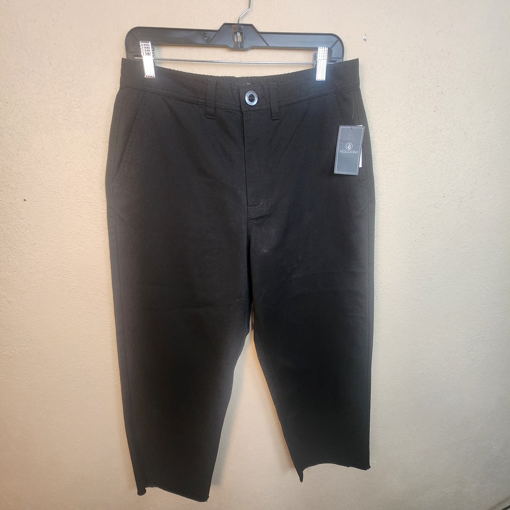 Volcom Black True To This Chino Pants 29 Waist NWT (6454)